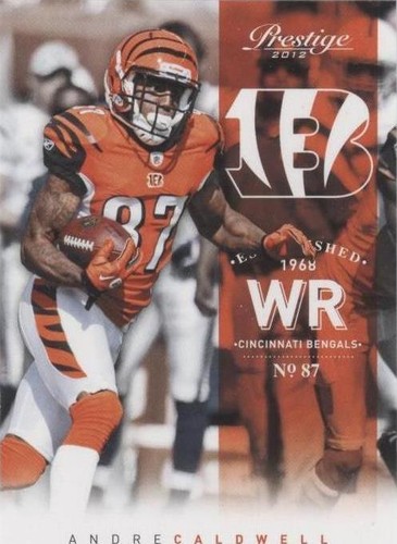 2012 Playoff Prestige Andre Caldwell #42