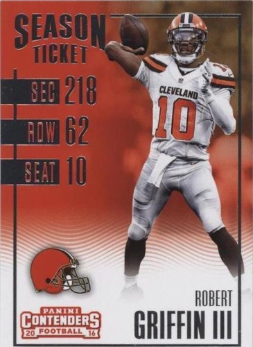 2016 Panini Contenders Robert Griffin III #83