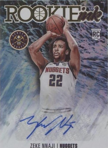 2020-21 Panini NBA Hoops - Zeke Nnaji #RI-ZNJ