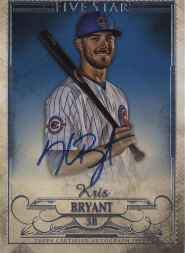 2016 Topps Five Star - Kris Bryant #FSA-KB