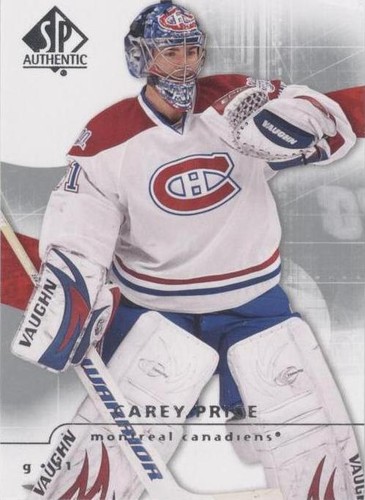 2008-09 SP Authentic - Carey Price #87