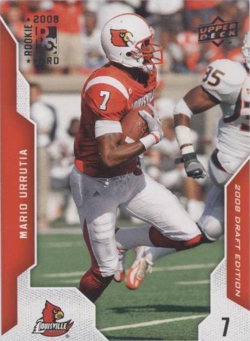 2008 Upper Deck Draft Edition Mario Urrutia #70