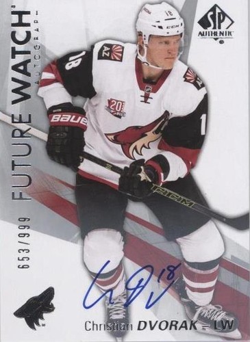 2016-17 SP Authentic - Christian Dvorak #161