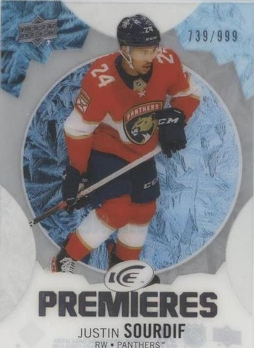 2023-24 Upper Deck Ice - Justin Sourdif #180