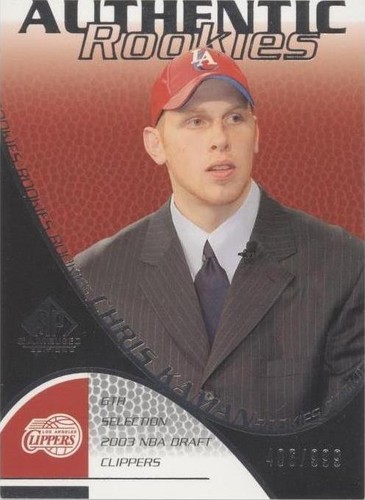 2003-04 SP Game Used - Chris Kaman #112