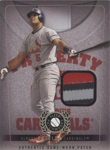 2005 Fleer Patchworks - Albert Pujols #PO-AP
