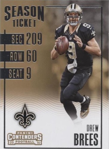 2016 Panini Contenders Drew Brees #46