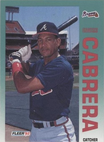 1992 Fleer - Francisco Cabrera #355