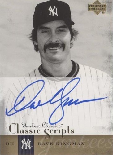 2004 Upper Deck Yankees Classics - Dave Kingman #AU-9