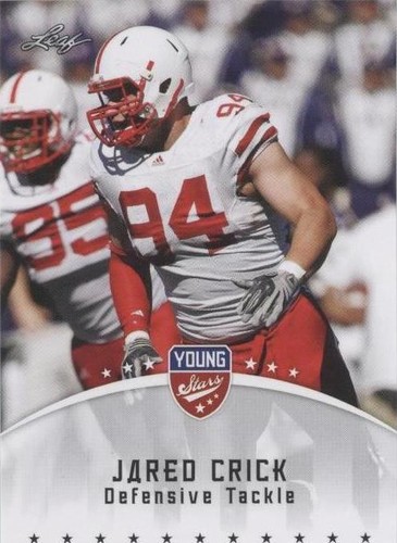 2012 Leaf Young Stars Jared Crick #42