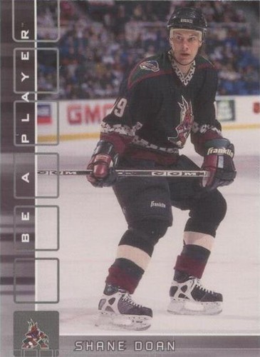 2001-02 In the Game Be A Player Memorabilia - Shane Doan #293