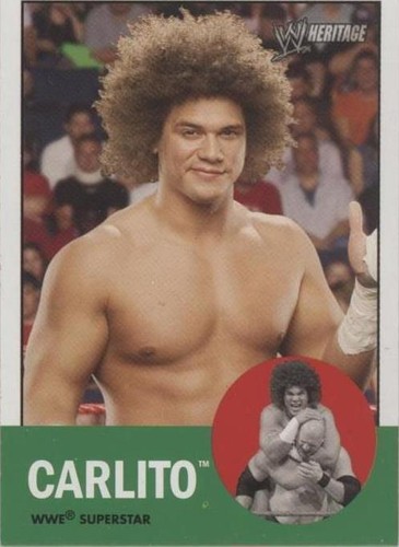 2006 Topps Heritage II WWE - Carlito #3