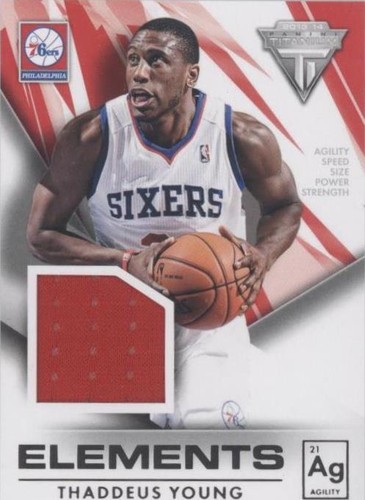 2013-14 Panini Titanium - Thaddeus Young #19