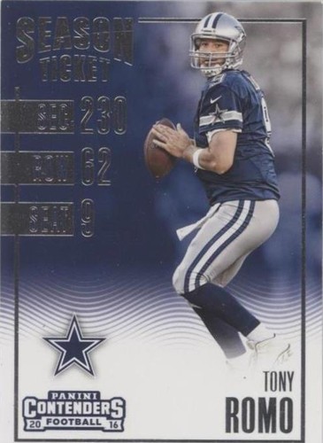 2016 Panini Contenders Tony Romo #1
