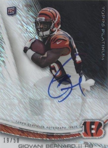 2013 Topps Platinum Giovani Bernard #A-GB