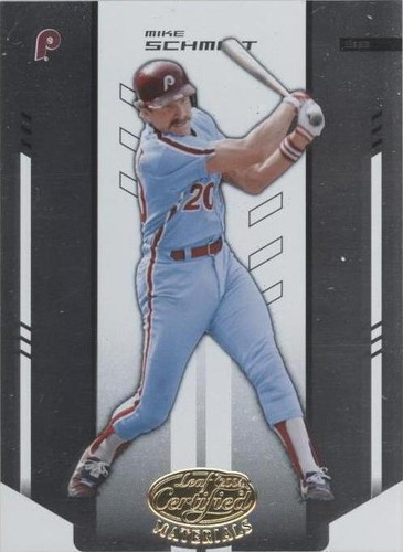 2004 Leaf Certified Materials - Mike Schmidt #221
