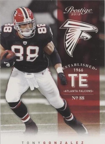 2012 Playoff Prestige Tony Gonzalez #10