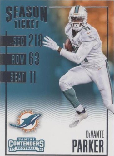 2016 Panini Contenders Devante Parker #57
