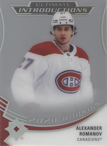 2020-21 Upper Deck Ultimate Collection - Alexander Romanov #UI-10