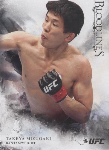 2014 Topps UFC Bloodlines - Takeya Mizugaki #105