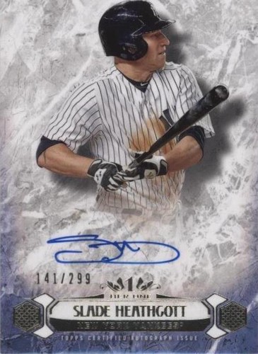 2016 Topps Tier One - Slade Heathcott #BOA-SH