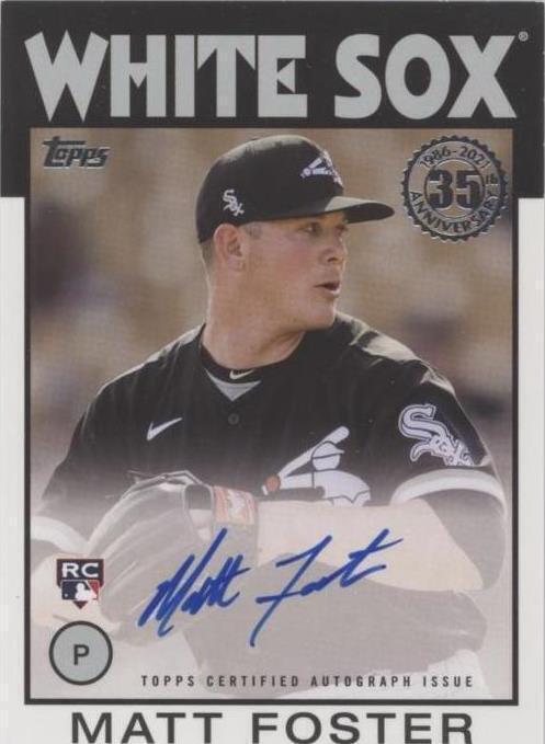 2021 Topps Update Series - Matt Foster #86A-MF