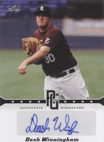 2013 Leaf Perfect Game Showcase - Dash Winningham #A-DW3