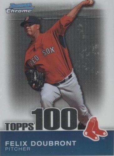 2010 Bowman Chrome - Felix Doubront #TPC44