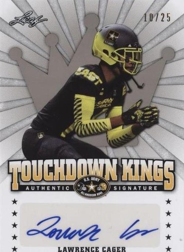 2015 Leaf U.S. Army All-American Bowl Lawrence Cager #TK-LC1