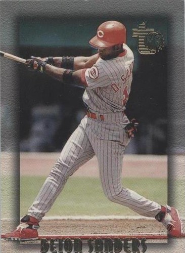 1995 Topps Embossed - Deion Sanders #12