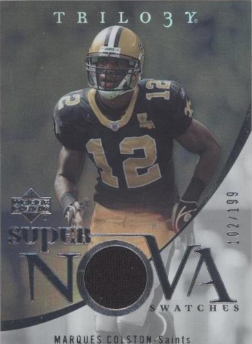 2007 Upper Deck Trilogy Marques Colston #SS-MC
