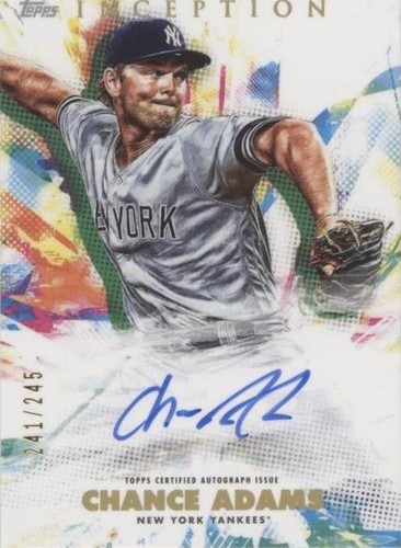 2020 Topps Inception - Chance Adams #RESA-CA