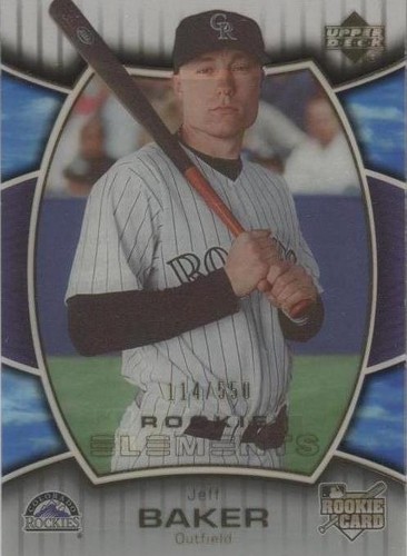 2007 Upper Deck Elements - Jeff Baker #228