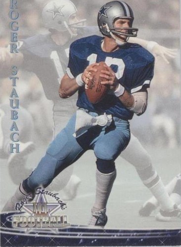 1994 Ted Williams Card Company Roger Staubach's NFL Football Roger Staubach #1