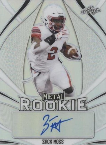 2020 Leaf Metal Rookie Autographs Zack Moss #MR-ZM1