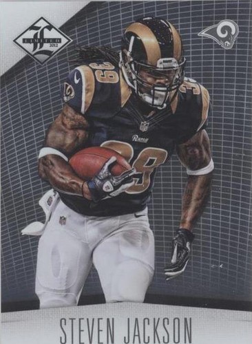 2011 Panini Limited Spotlight Silver /50 Steven Jackson #91