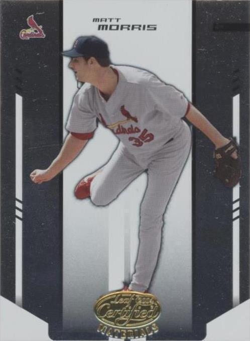 2004 Leaf Certified Materials - Matt Morris #136