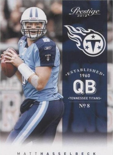 2012 Playoff Prestige Matt Hasselbeck #191