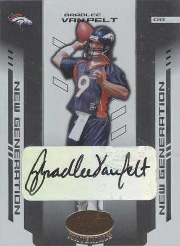 2004 Leaf Certified Materials Bradlee Van Pelt #156