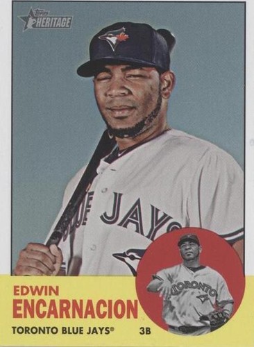 2012 Topps Heritage - Edwin Encarnacion #463