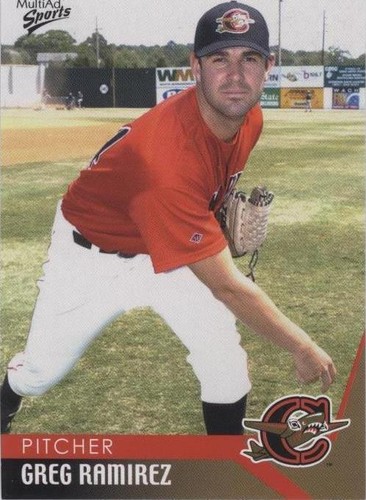 2004 MultiAd Sports Capital City Bombers - Greg Ramirez #25