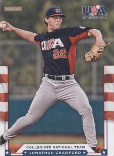 2012 Panini USA Baseball National Team - Jonathon Crawford #6