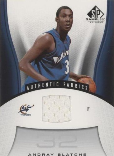 2006-07 SP Game Used Edition - Andray Blatche #198