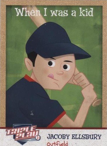 2012 Panini Triple Play - Jacoby Ellsbury #292