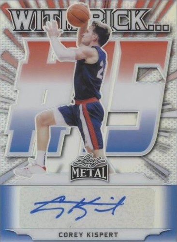 2021-22 Leaf Metal - Corey Kispert #WP-CK1
