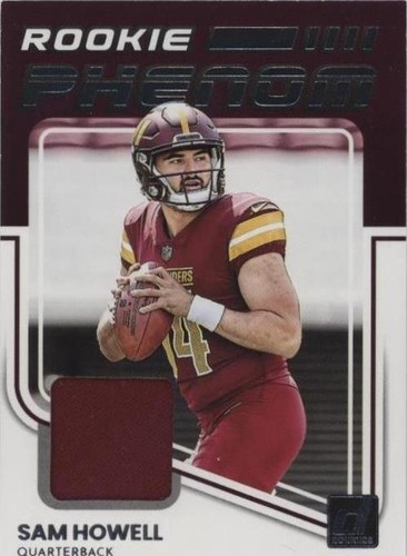 2022 Panini Donruss Sam Howell #RPJ-5