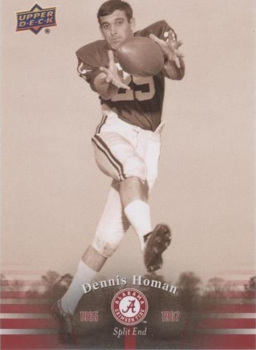 2012 Upper Deck University of Alabama Dennis Homan #11