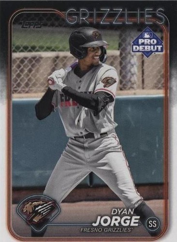 2024 Topps Pro Debut - Dyan Jorge #PD-170