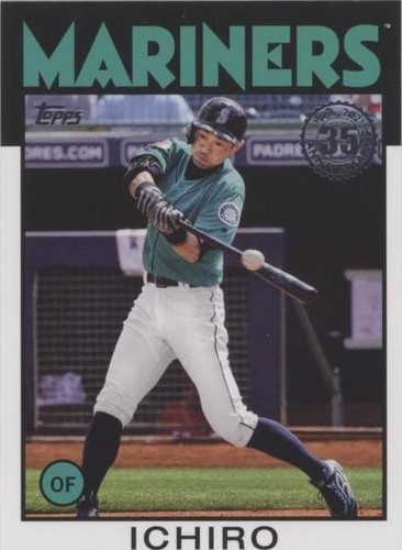 2021 Topps Series 1 Silver Pack Refractor #86BC-78 ICHIRO