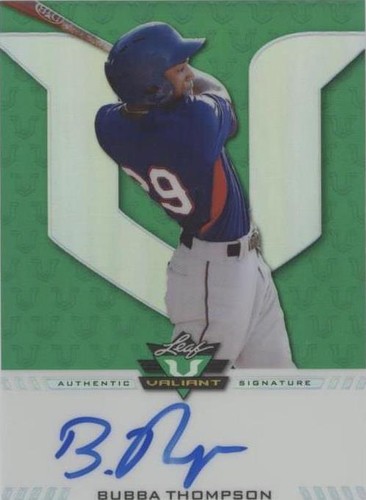 2017 Leaf Valiant Draft - Bubba Thompson #BA-BT1